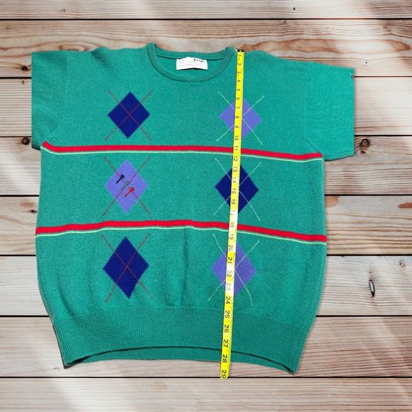 Vintage Pringle Sweater Size XL Green - Picture 7 of 7